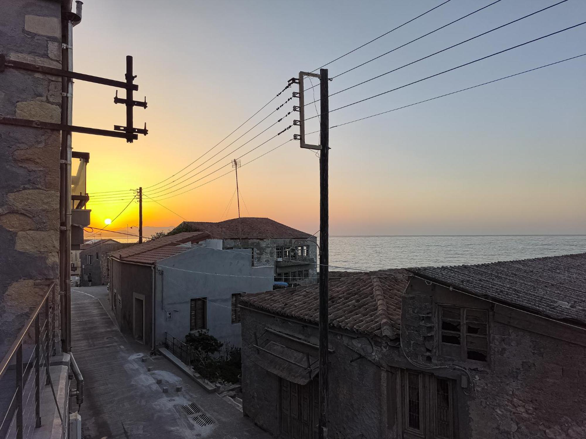 Charming Old Tannery House With Spacious Veranda And Stunning Sea View! Chania  Exterior photo