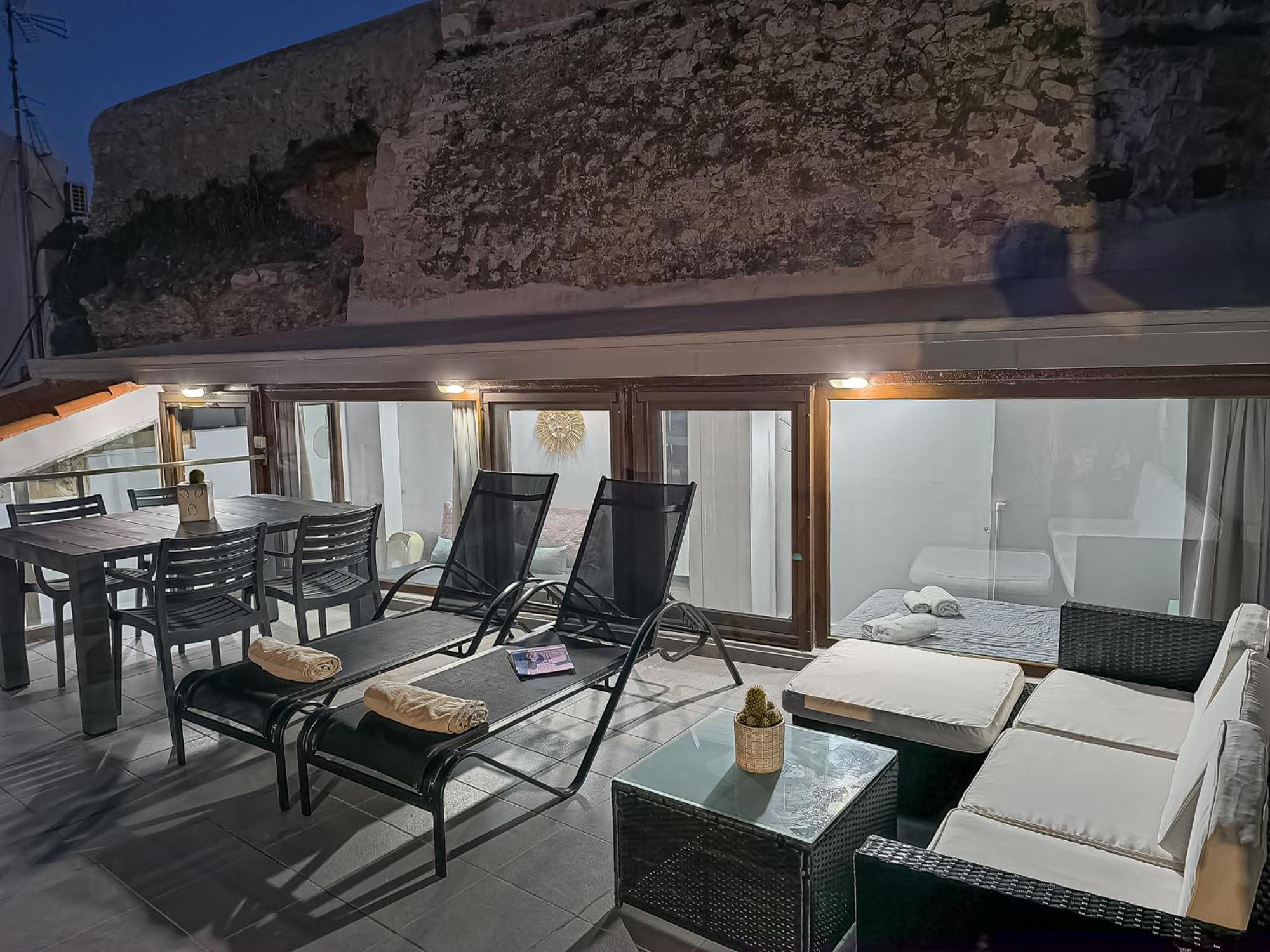 Charming Old Tannery House With Spacious Veranda And Stunning Sea View! Chania  Exterior photo