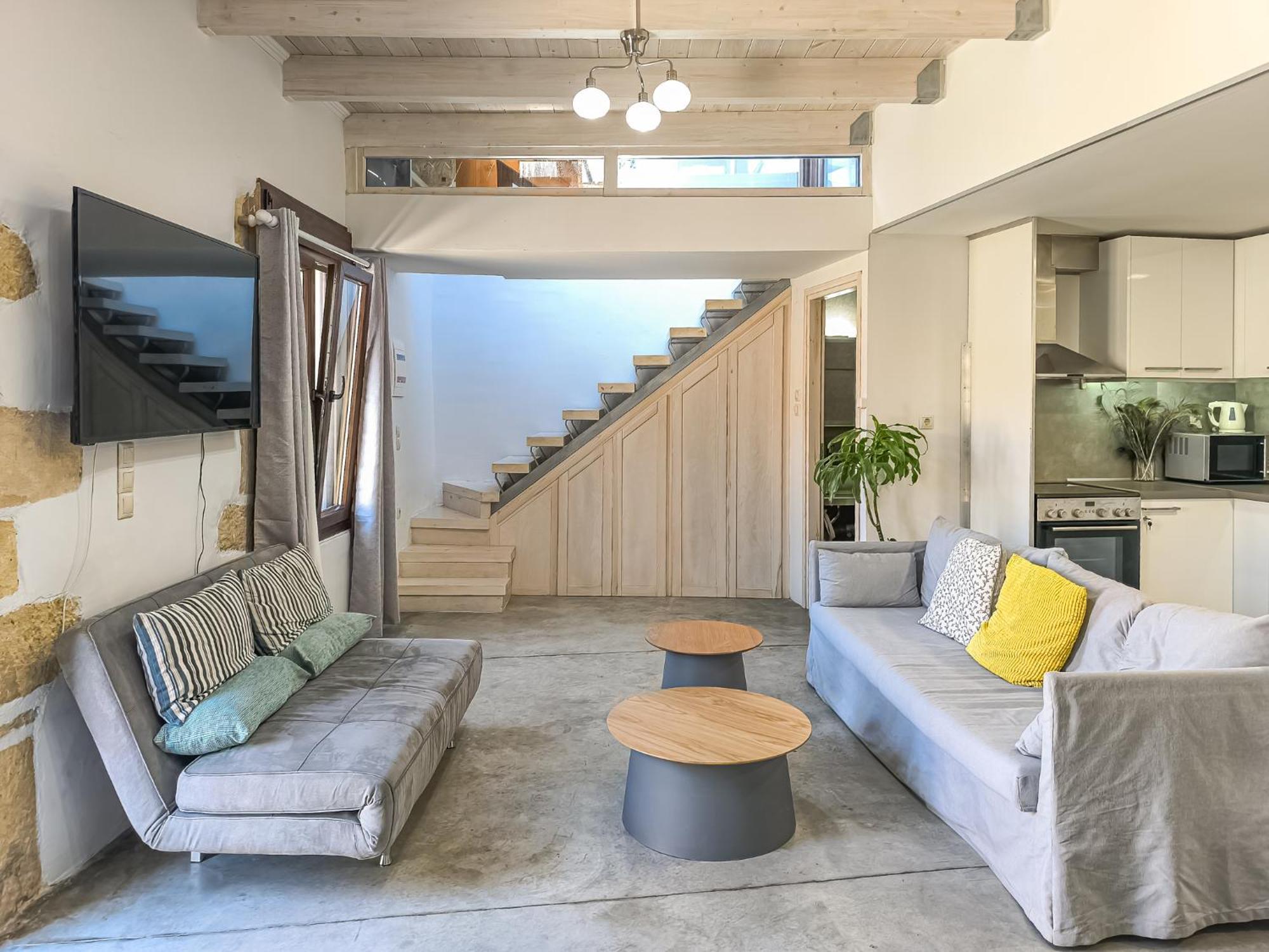 Charming Old Tannery House With Spacious Veranda And Stunning Sea View! Chania  Exterior photo