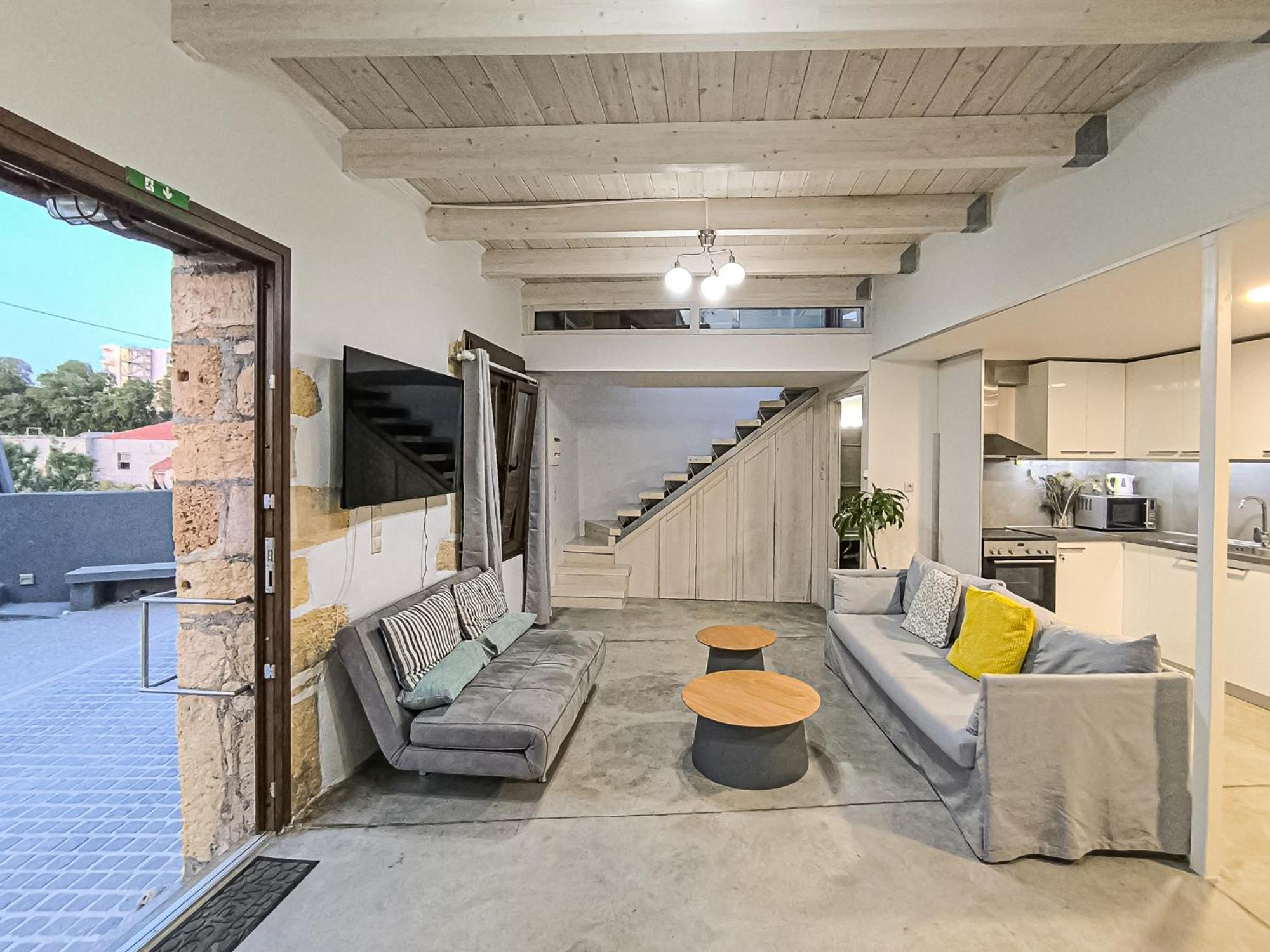 Charming Old Tannery House With Spacious Veranda And Stunning Sea View! Chania  Exterior photo